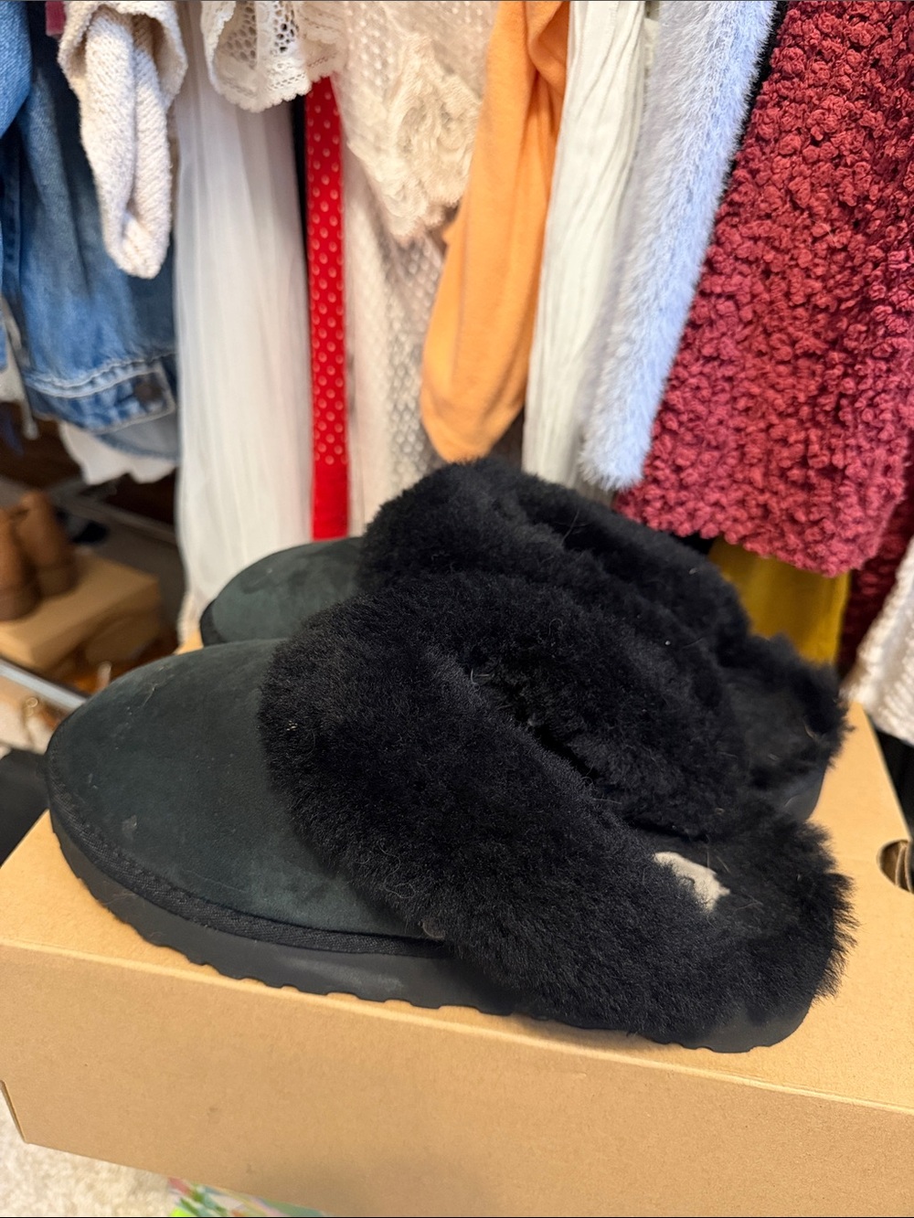 UGG Classic Black slippers